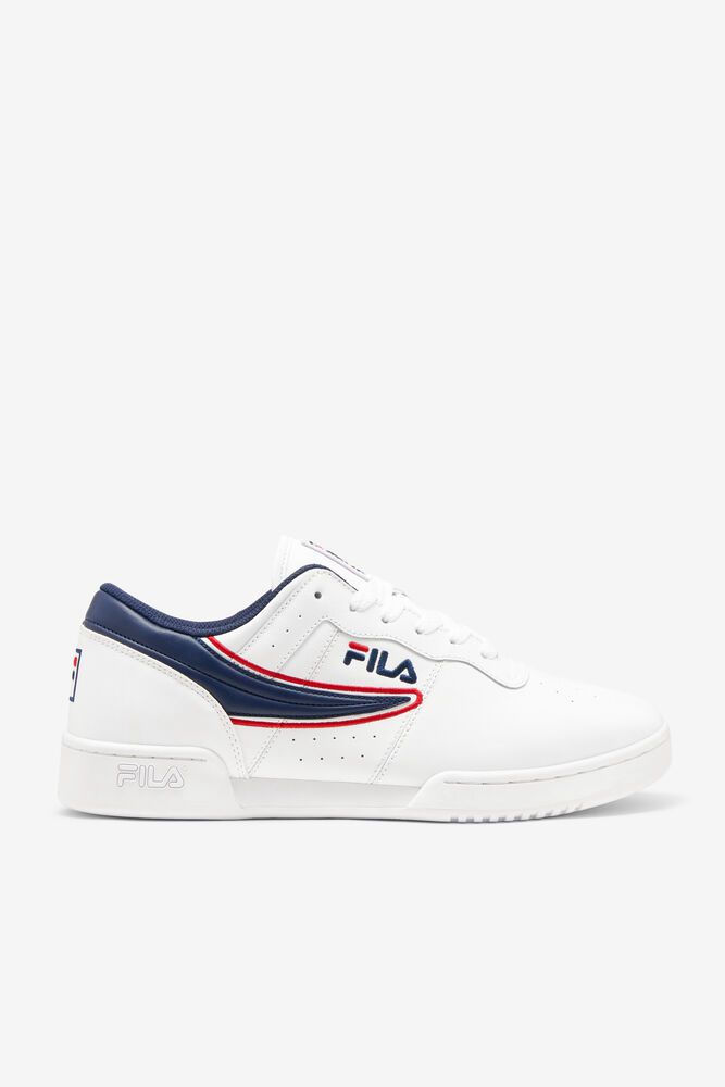 Fila Original Fitness Offset Trainers White - Mens - 71832INZM